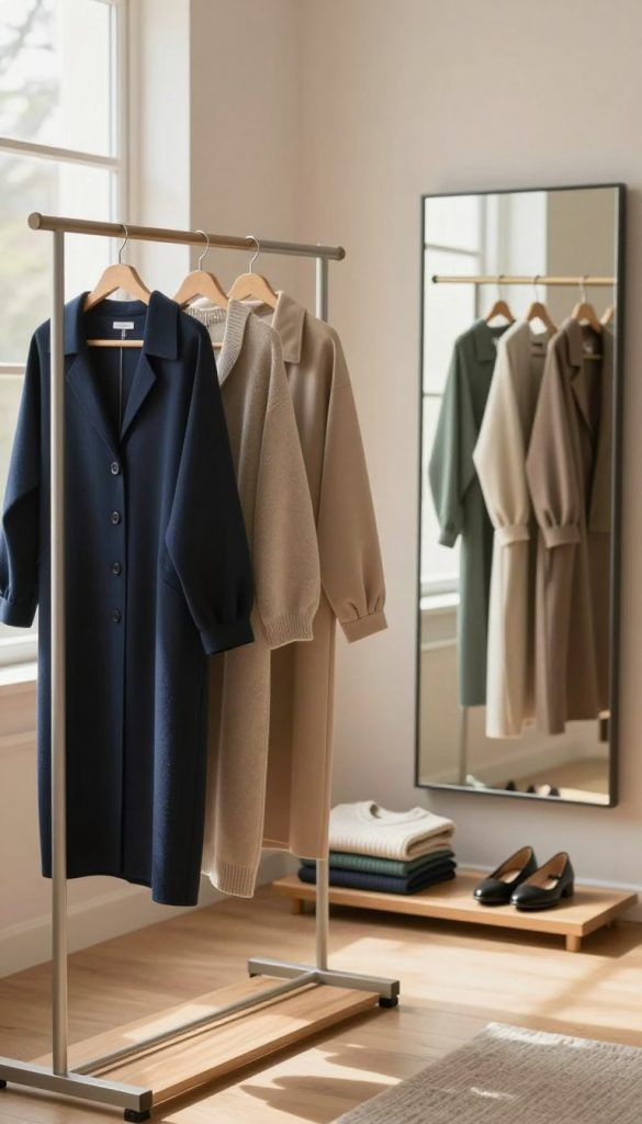 capsule wardrobe colour coordination