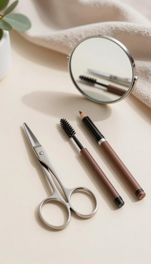 eyebrow grooming tools