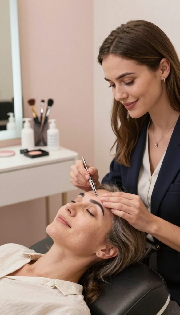 painless eyebrow shaping