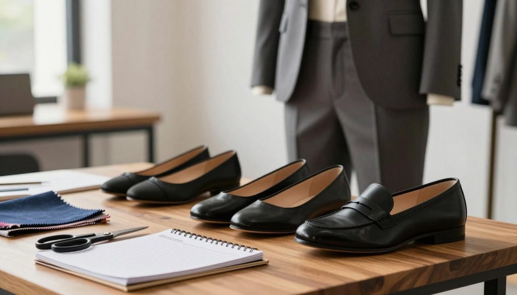 styling flats for workwear