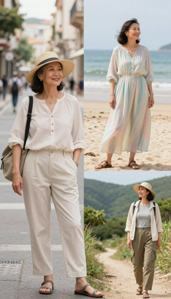travel outfits for different destinations